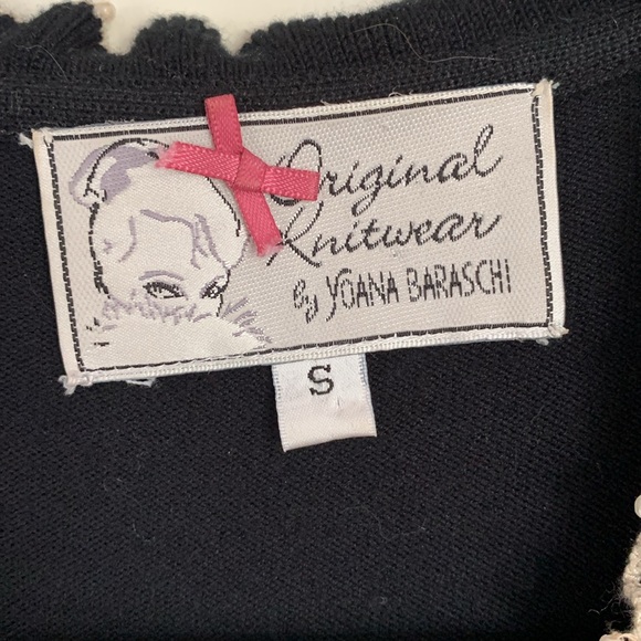 Yoana Baraschi Knit Dress Black Size Small - Picture 4 of 16